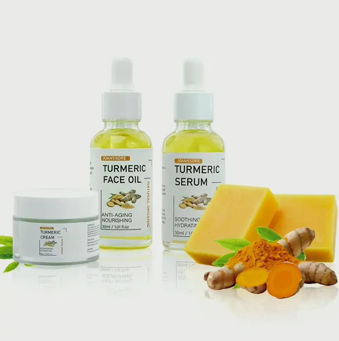 Five PCS Curcuma Skin Care Kit