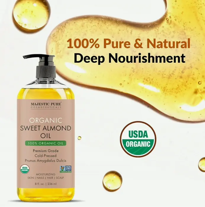 PURE Natural Sweet Nut Oil 8 oz