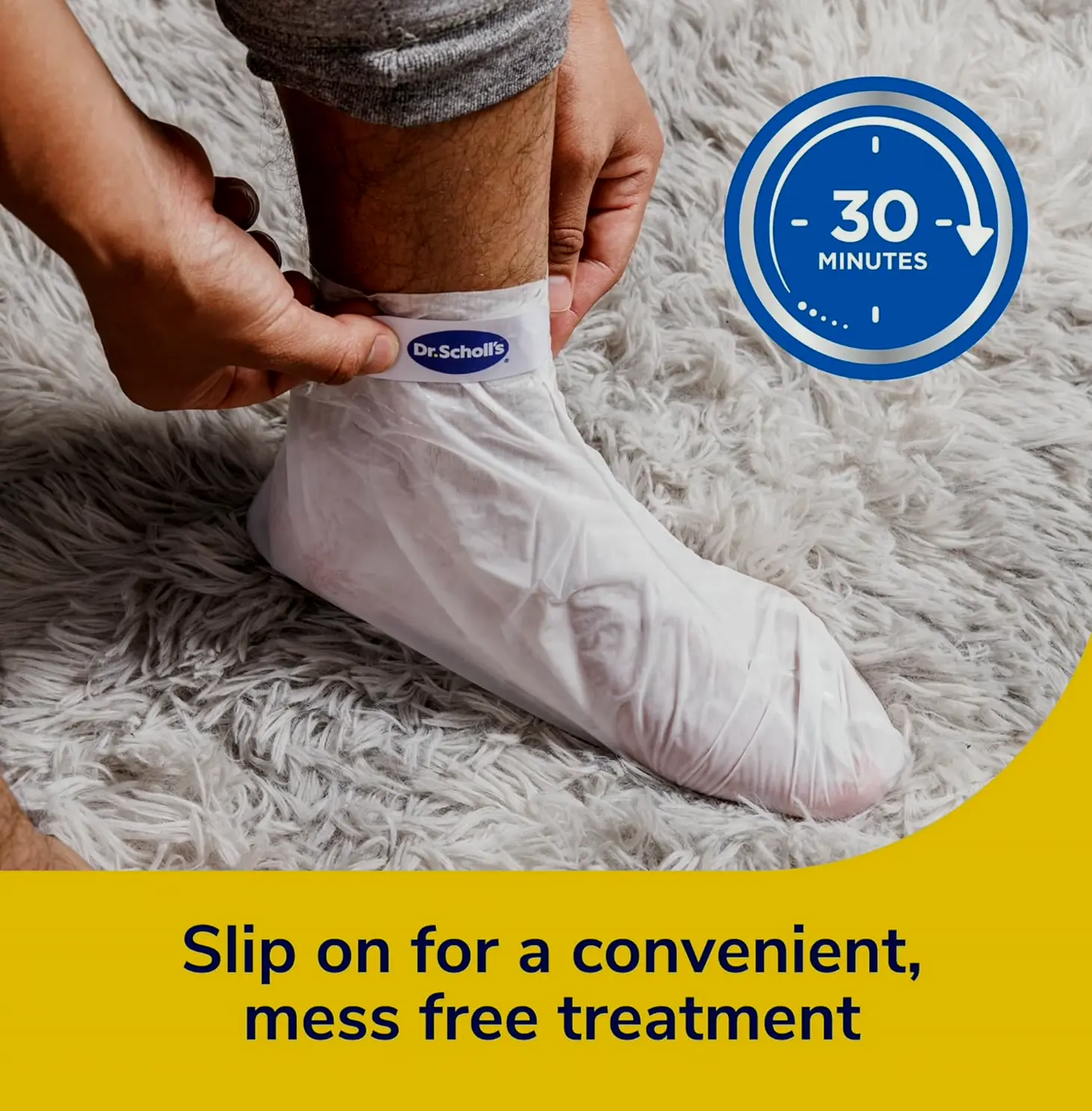 Ultra Hydrating Feet Mask - Three Pack by Dr. Scholl's