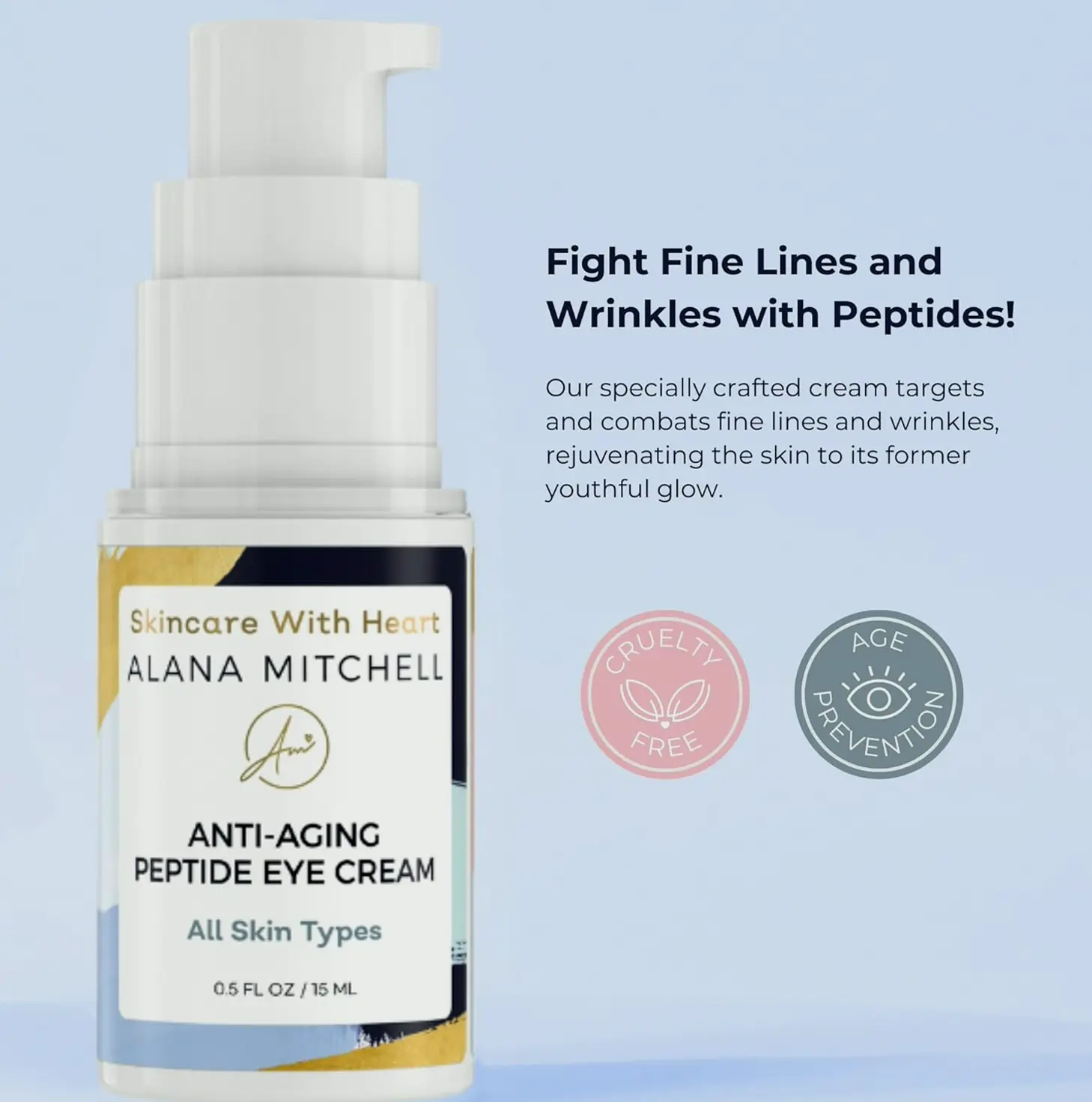 Age-Defying Peptide-Infused Eye Treatment — Hydrated & Firmed Complexion 0.5 oz