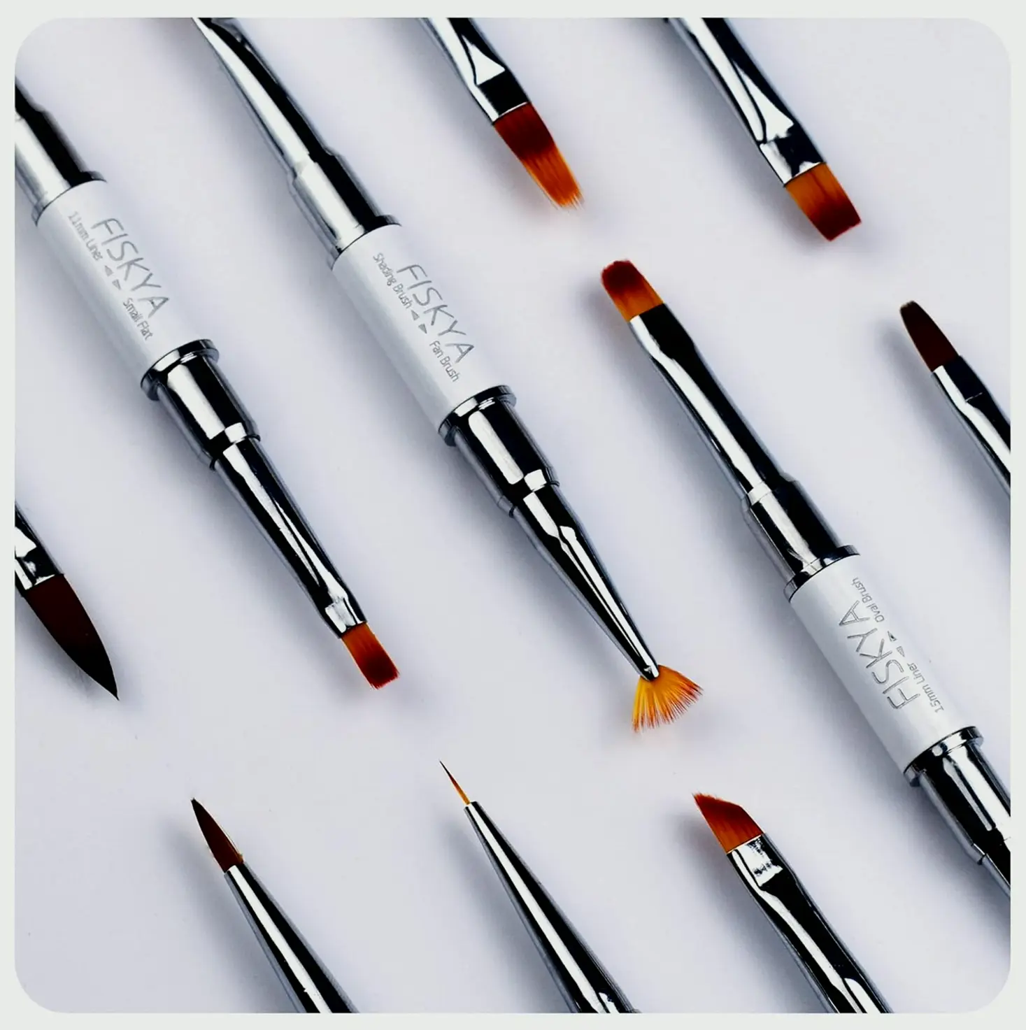 Art Brushes Set Dual-end Acrylic Brushes