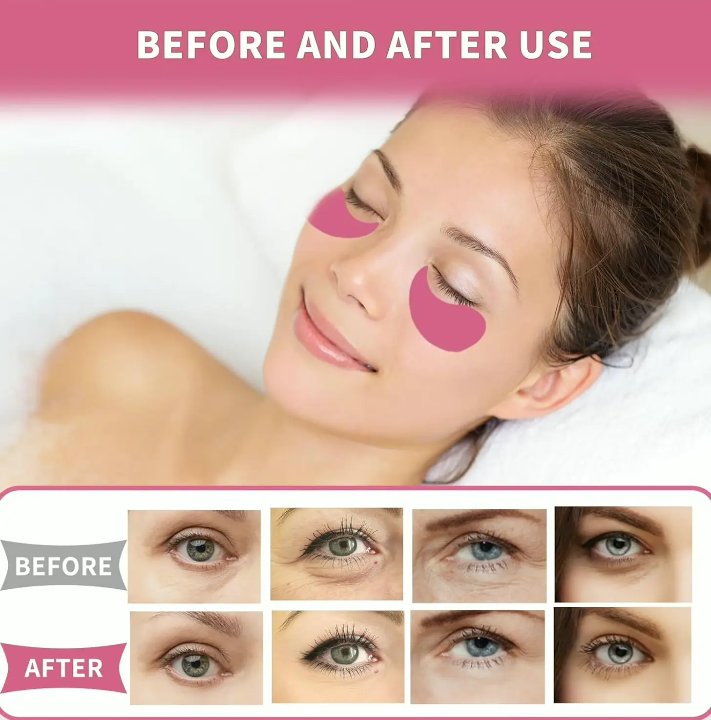 Under Eye Patches to Treat Puffy Eyes and Dark Circles