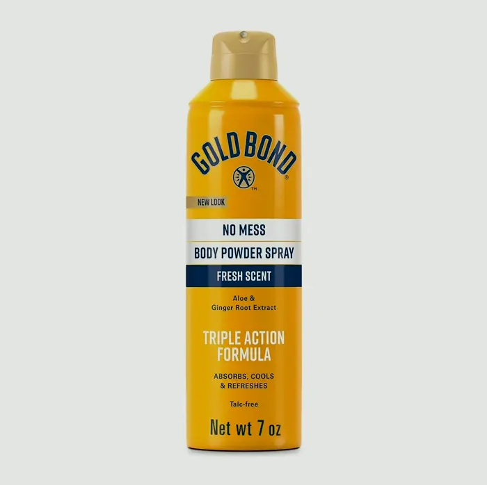 Gold Link Talcless Skin Dust Spritz, 7 oz, Crisp Fragrance