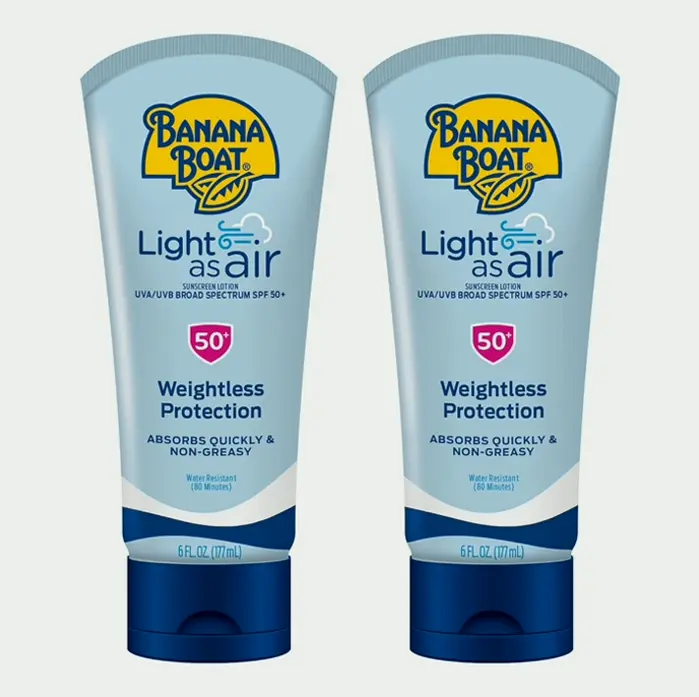 Banana Boat Sunscreen Cream SPF 50 Twin Pack