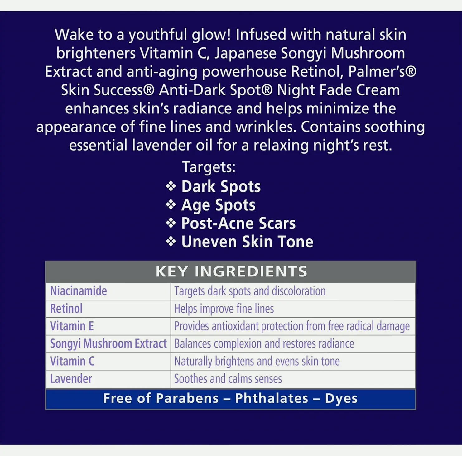Palmer's Skin Success Evening Correcting Cream, 75 ml