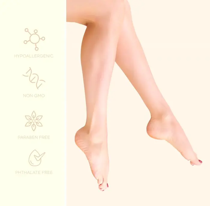 Shea Foot Masks: Hydrating Socks for Dry Heels - 3 Set