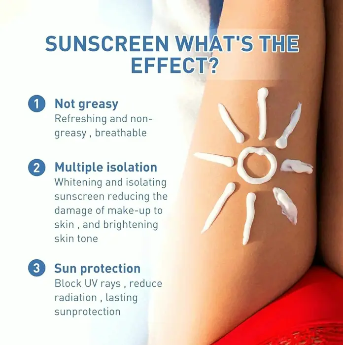 Organic Sunblock Lotion, SPF 50+, Moisturizing UV Defense (2PCS)