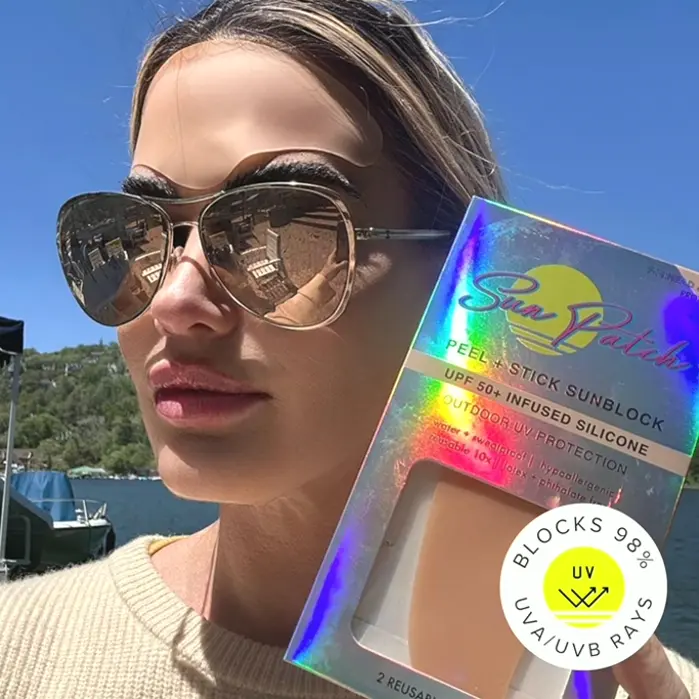 Reusable and Durable Silicone Sunblock Strips for Brow and Cervix