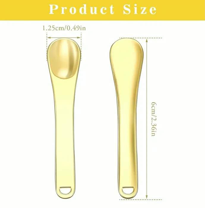 Tiny Skincare Spatula Kit (3 PCS) Multi-colored