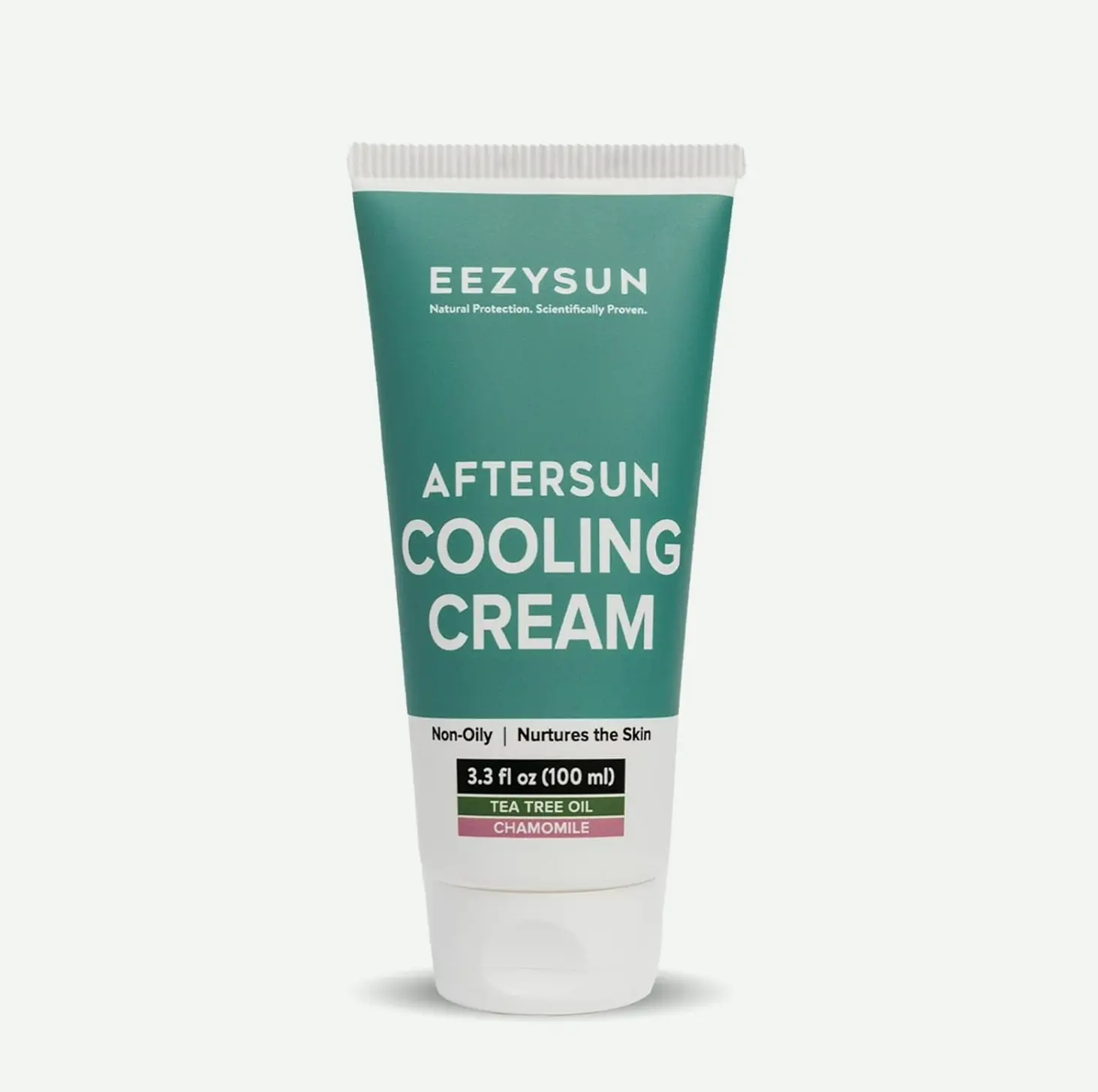 AfterSun Cooling Cream with Aloe, Tea Tree, Chamomile (3.3 oz)
