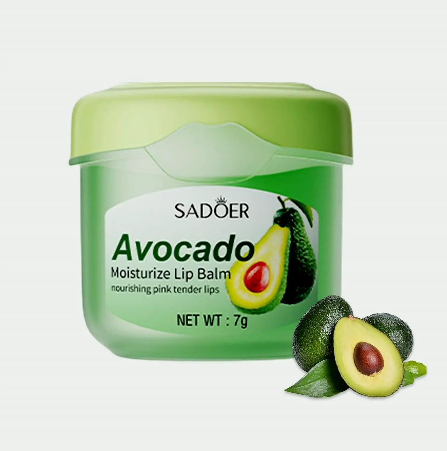 Avocado Lip Balm, Hydrating for Dry Crack Lips