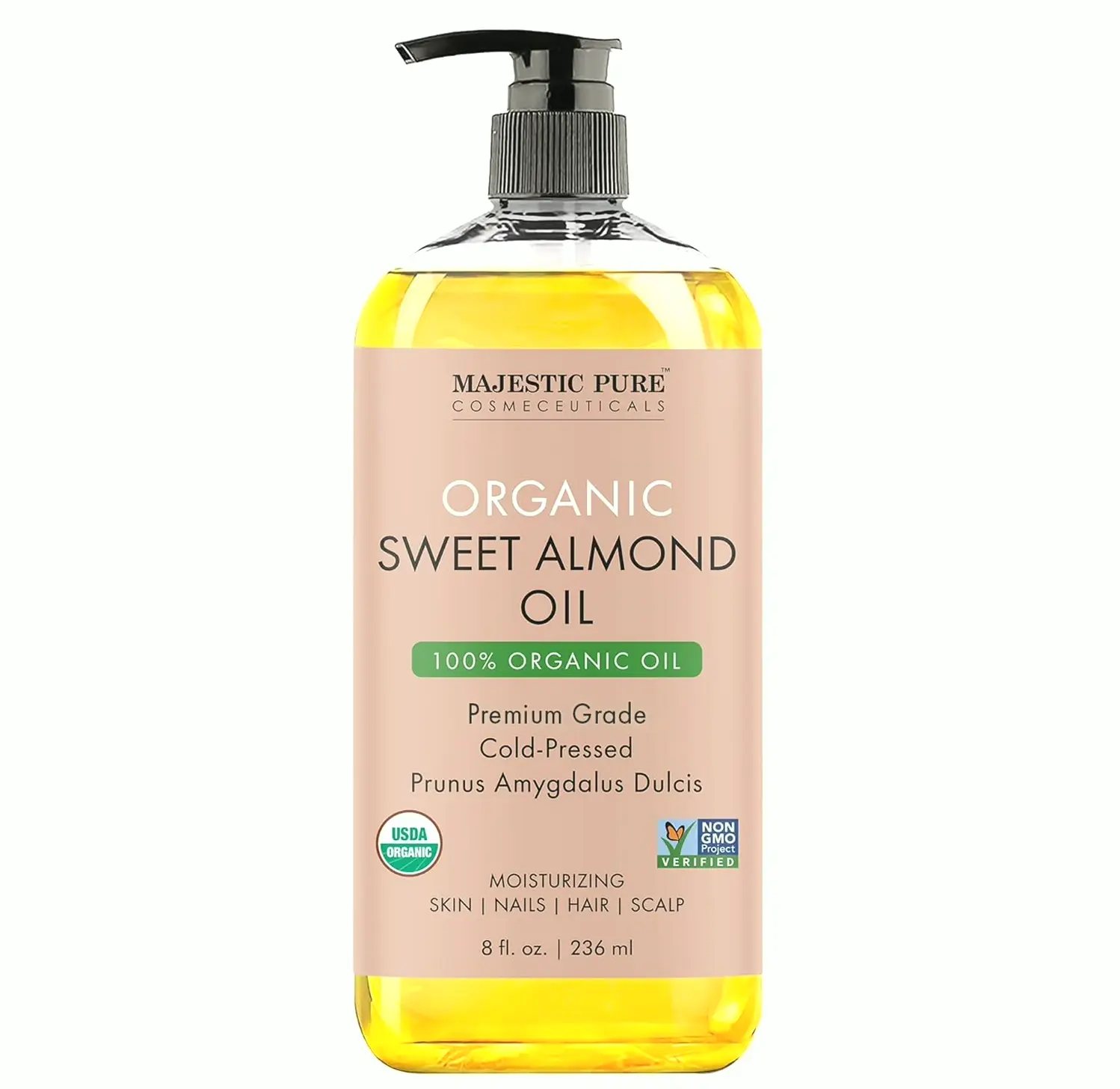 PURE Natural Sweet Nut Oil 8 oz