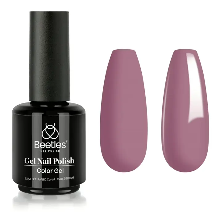 Gel Nail by Beetles, 0.5Oz Gray Polish