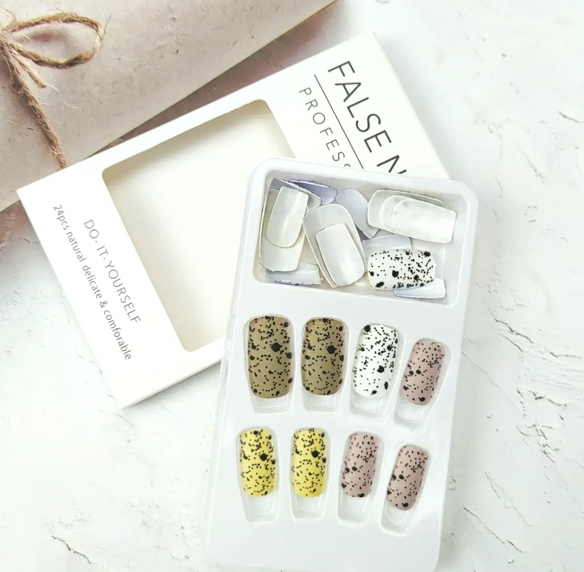 Trendy Easter Press-On Nails Kit with Fun