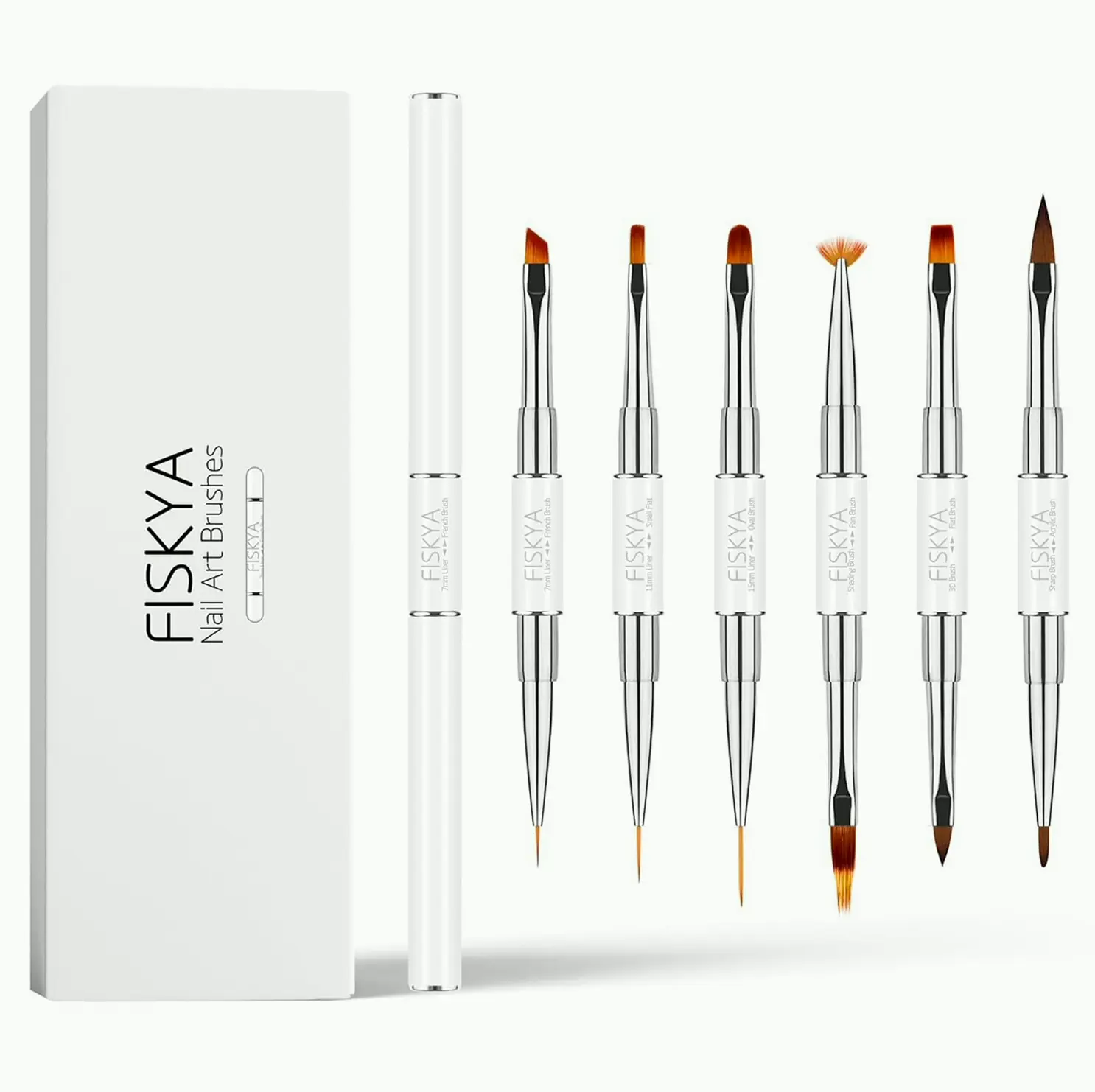Art Brushes Set Dual-end Acrylic Brushes