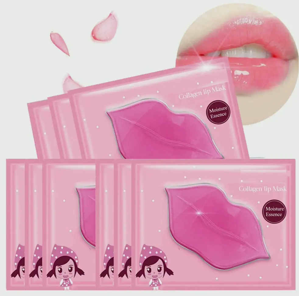 Lip Mask Pack Rose Gel Pads Treatment