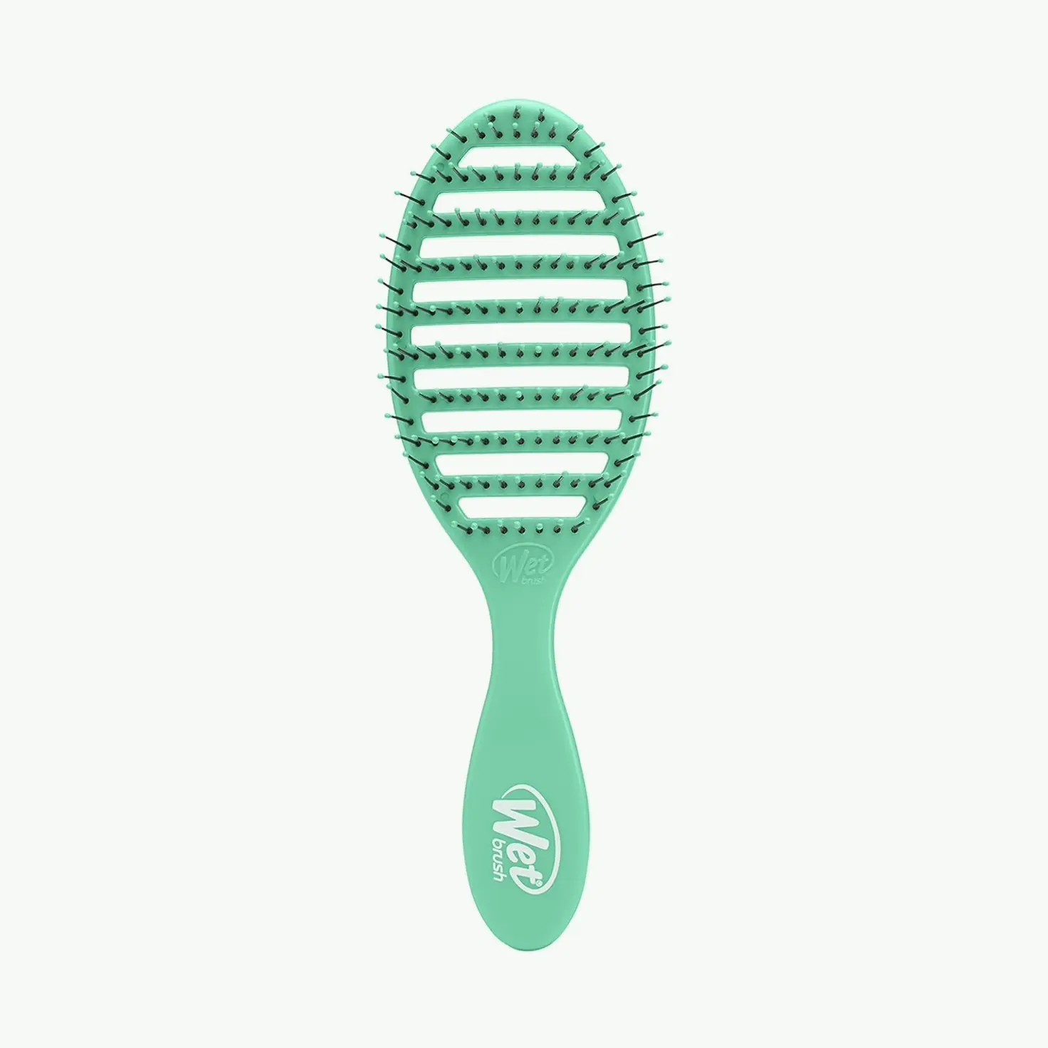 Quick Dry Hair Brush, Exclusive on Amazon Water - Vented Design & Gentle HeatFlex Bristles - Blow Dry Safe