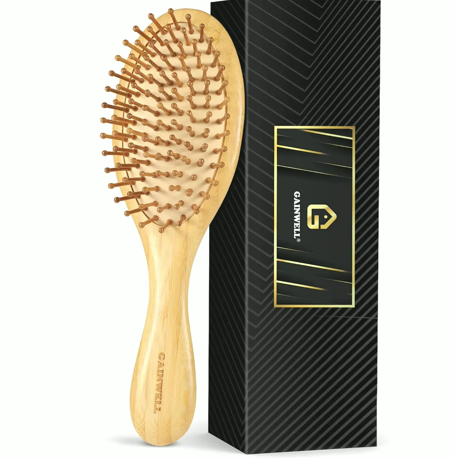 Wooden Hairbrush for Hair Growth