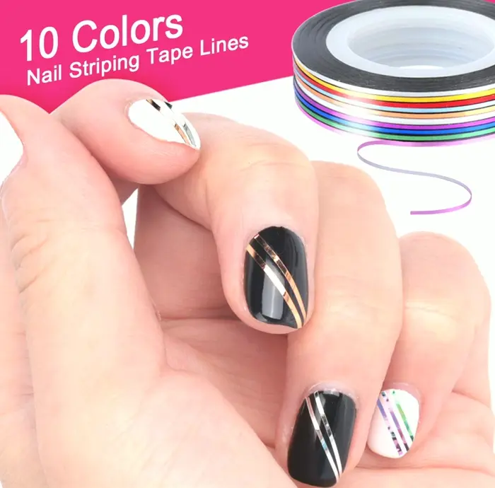 Teenitor Manicure Set with Brushes & Decorations