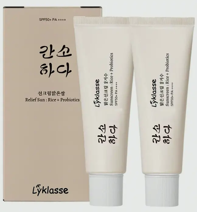 Organic Sunblock Lotion, SPF 50+, Moisturizing UV Defense (2PCS)