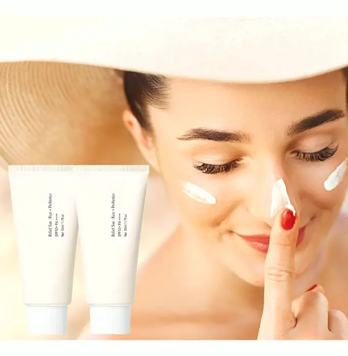 Organic Sunblock Lotion, SPF 50+, Moisturizing UV Defense (2PCS)