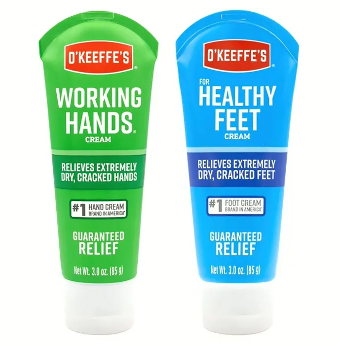 O'Keefe's Hand & Feet Cream Set, 3-Ounce Tubes