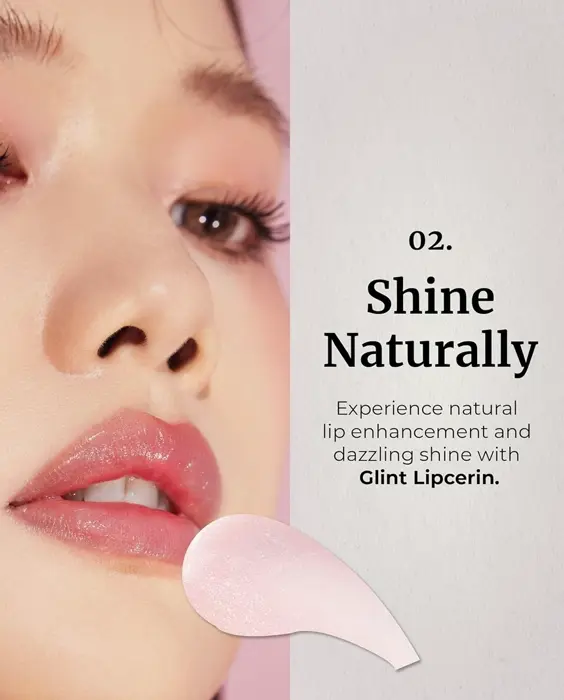 Glimmer Lip Gloss – Rosy Shine, Moisturizing Five-in-One Care