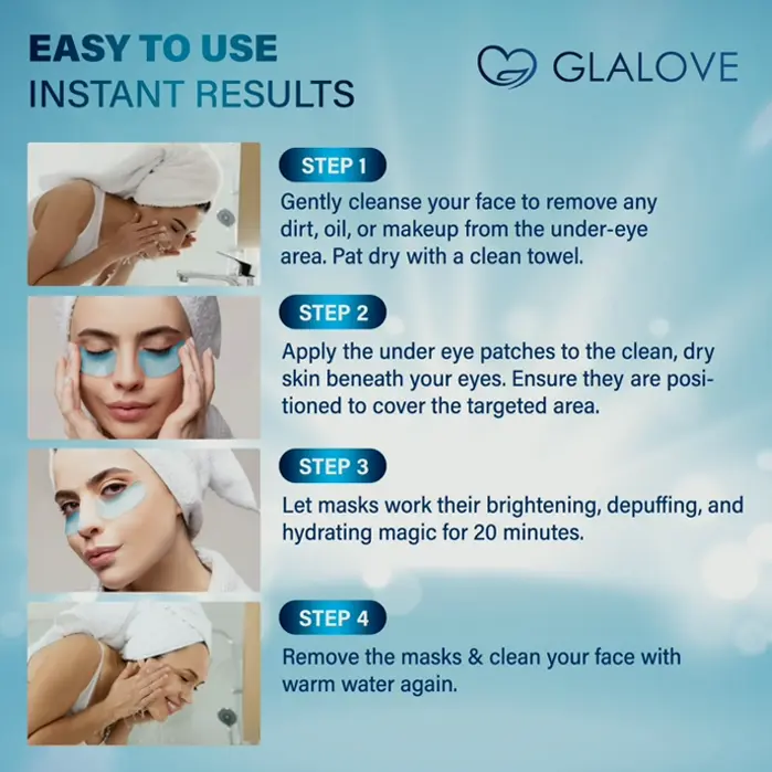 Under-Eye Pads to Swollen Under-Eyes, Sixty Pieces Collagen Pads Treatment