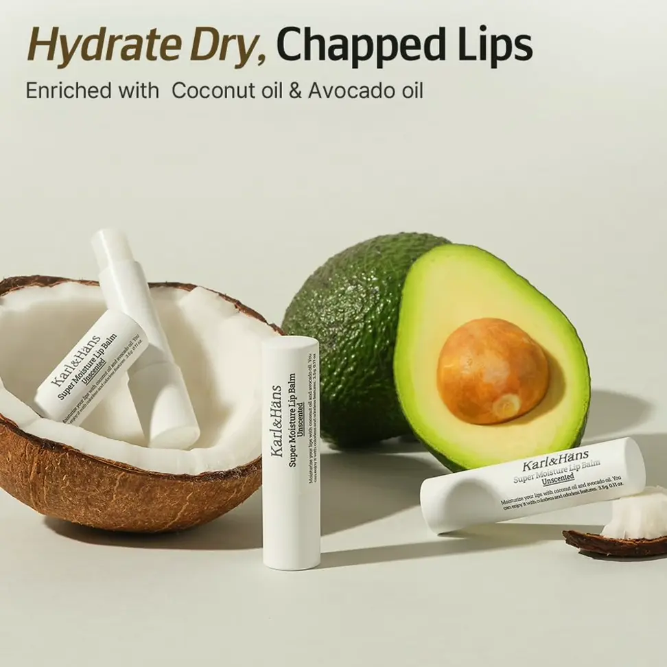 Ultra Hydrating Chapstick with Coconut & Avocado Oil - Unscented