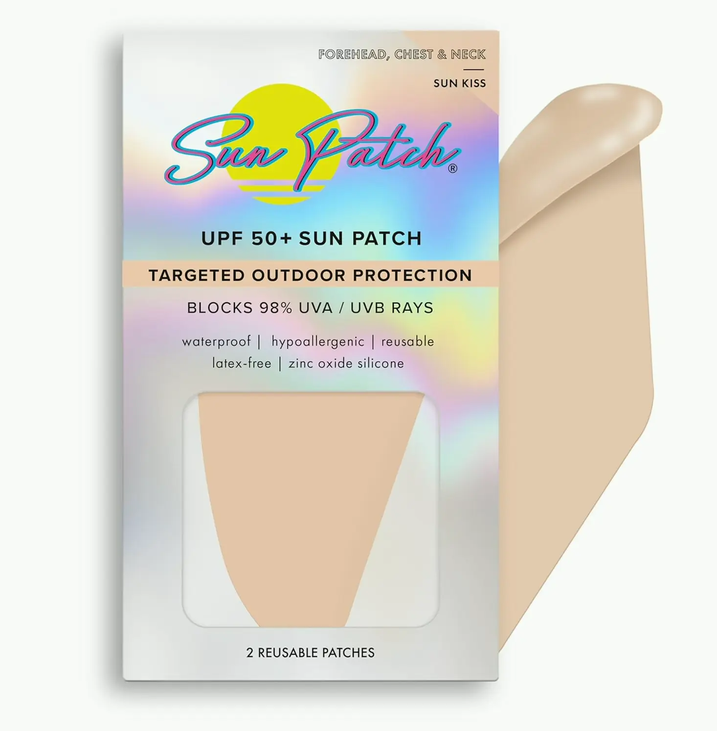Reusable and Durable Silicone Sunblock Strips for Brow and Cervix