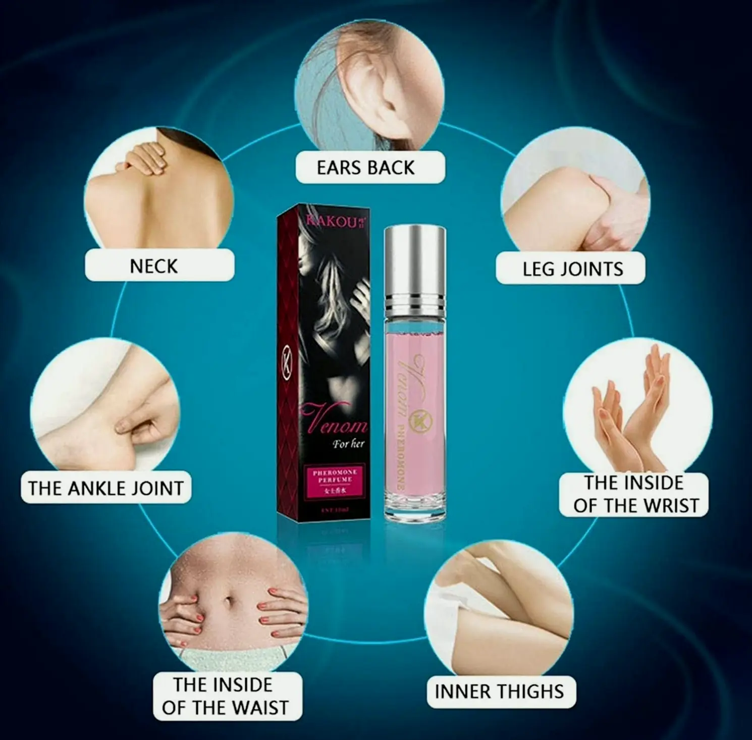 2-Pcs Women's Attraction Perfume