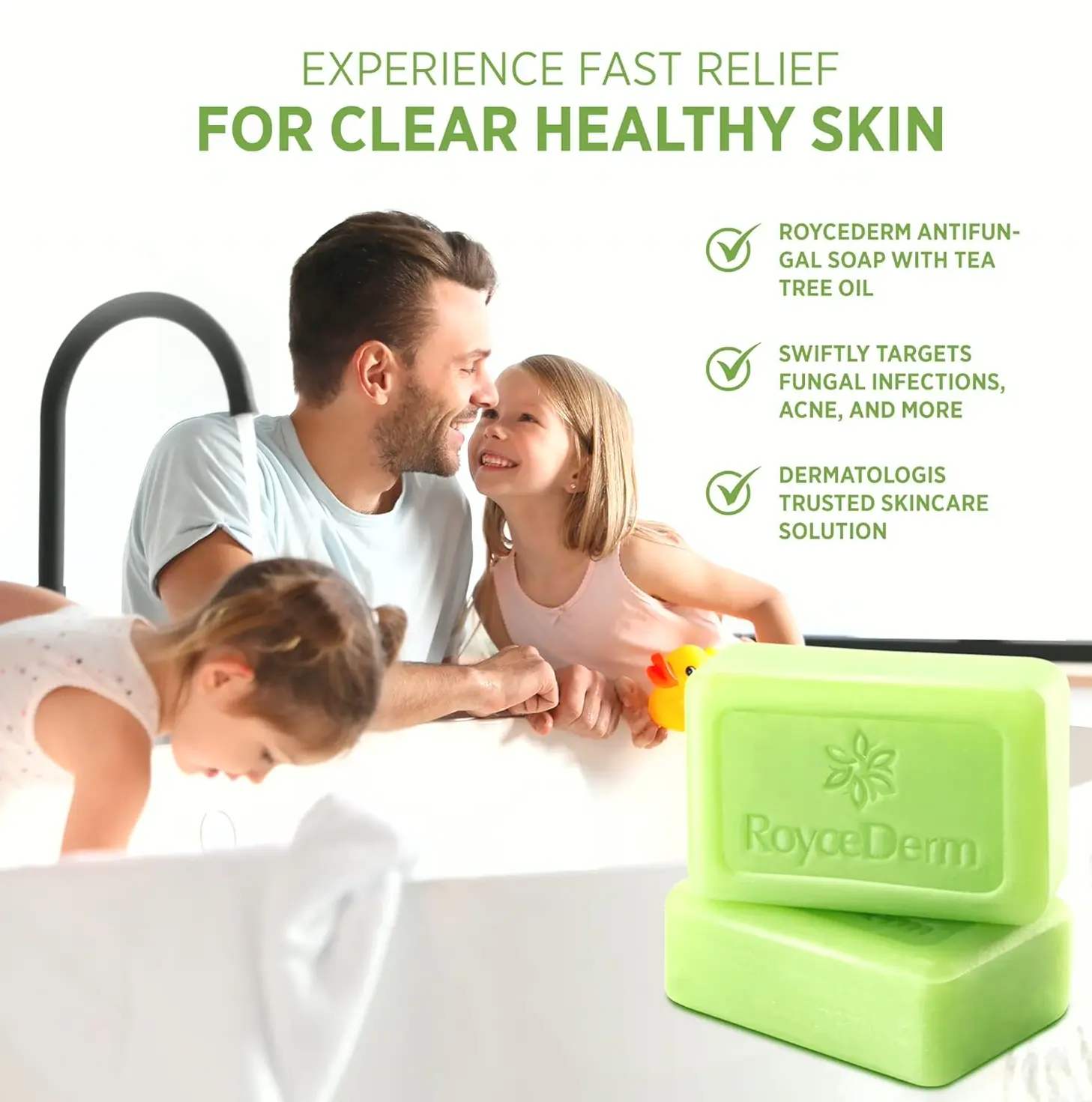 Roycederm Antifungal Tea Tree Cleanser: Face & Body Treatment
