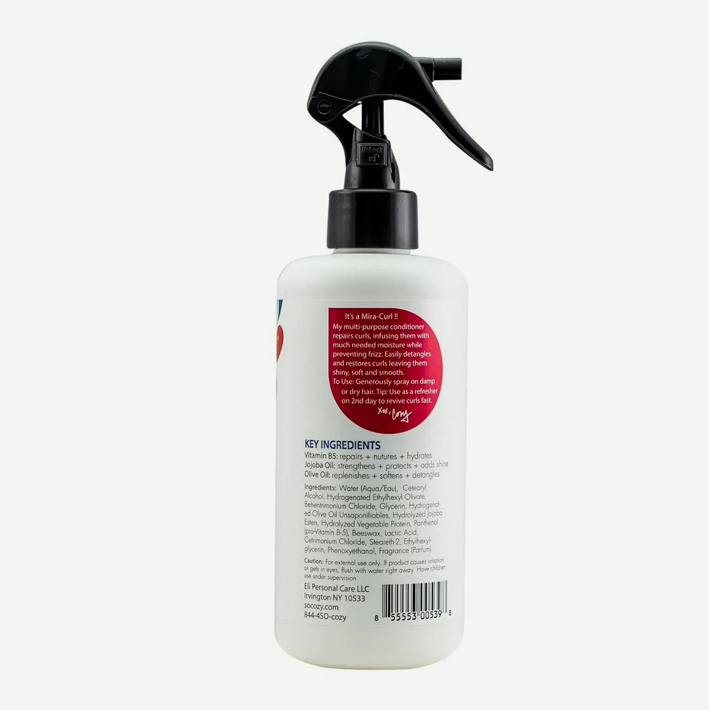 So Cozy Leave In Detangler Spray (8 Fl Oz) Curly Hair