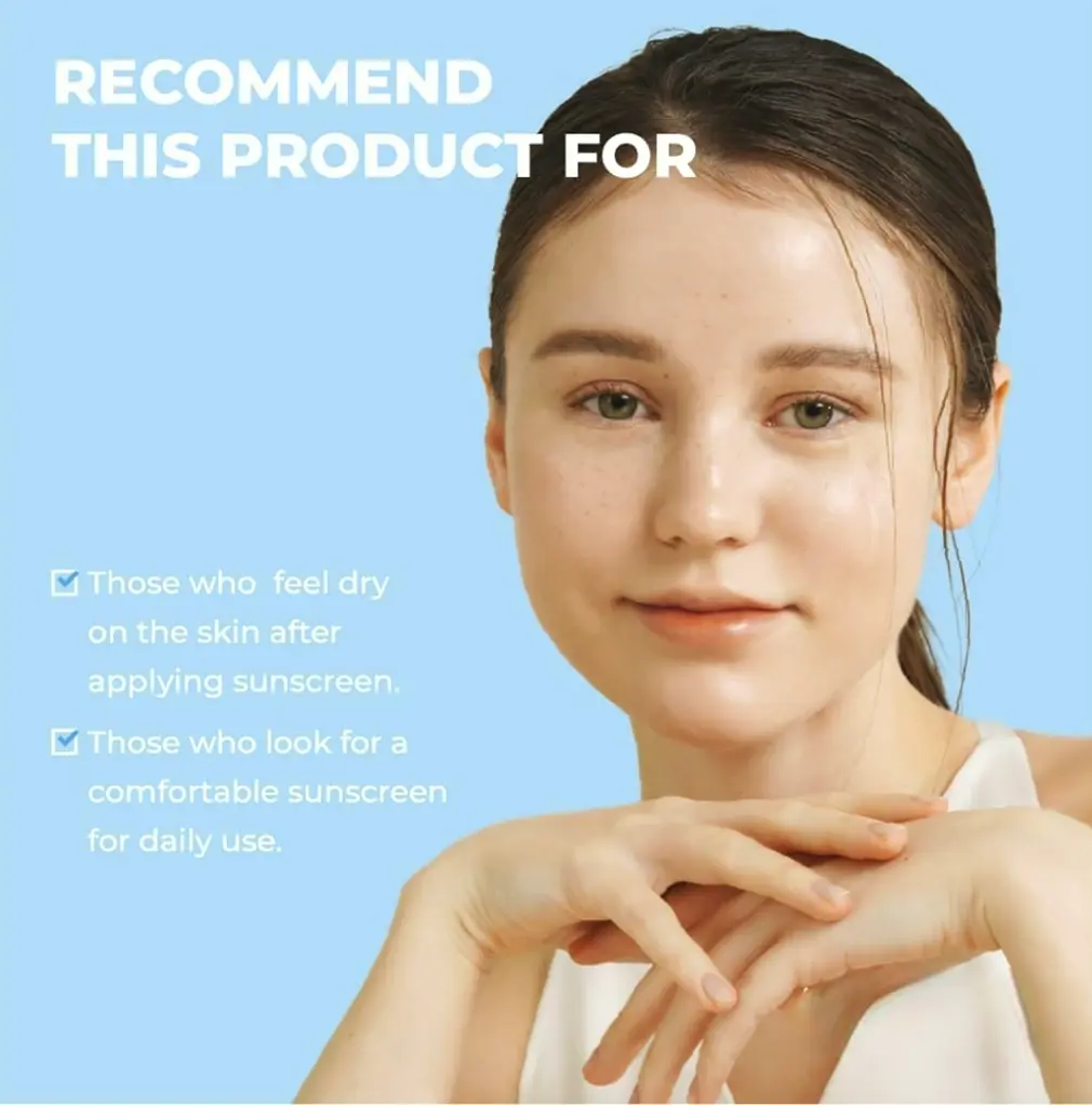 Hyaluronic Acid Moist Sun Screen 50 mL + Bonus Hyaluronic Acid Watery Sunscreen 10ml
