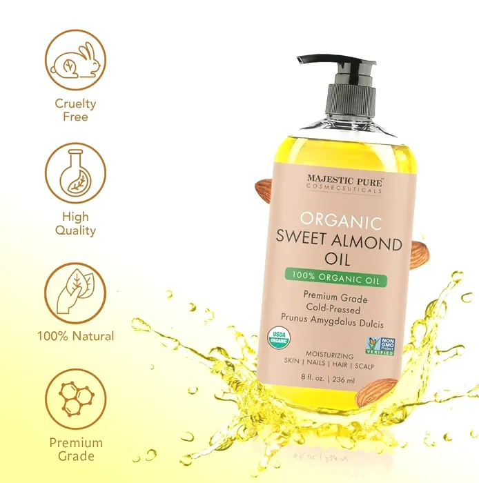 PURE Natural Sweet Nut Oil 8 oz