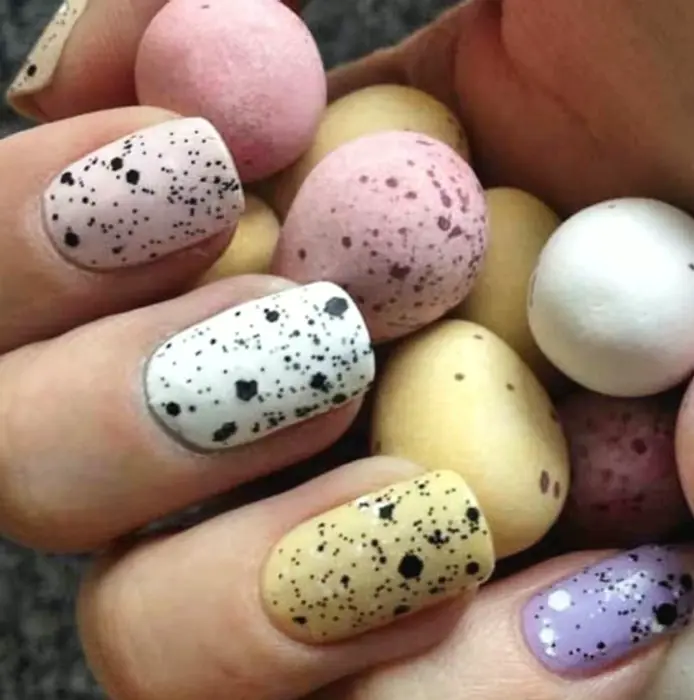 Trendy Easter Press-On Nails Kit with Fun