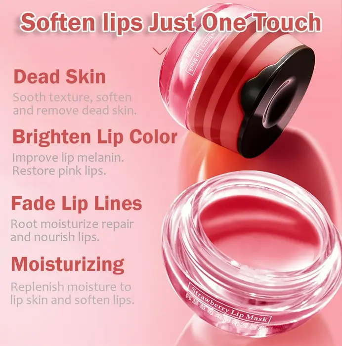 Two-Pack Berry & Nectar Lip Balm, Hydrating Mask