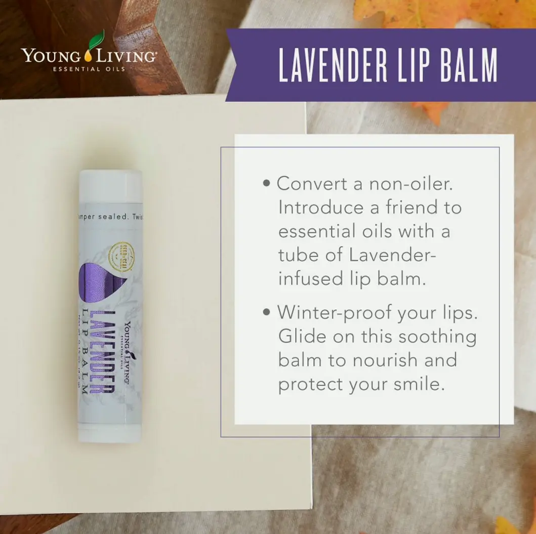 Young Living Lavish Lip Balm - 0.15 oz Hydrates Lips, Naturally