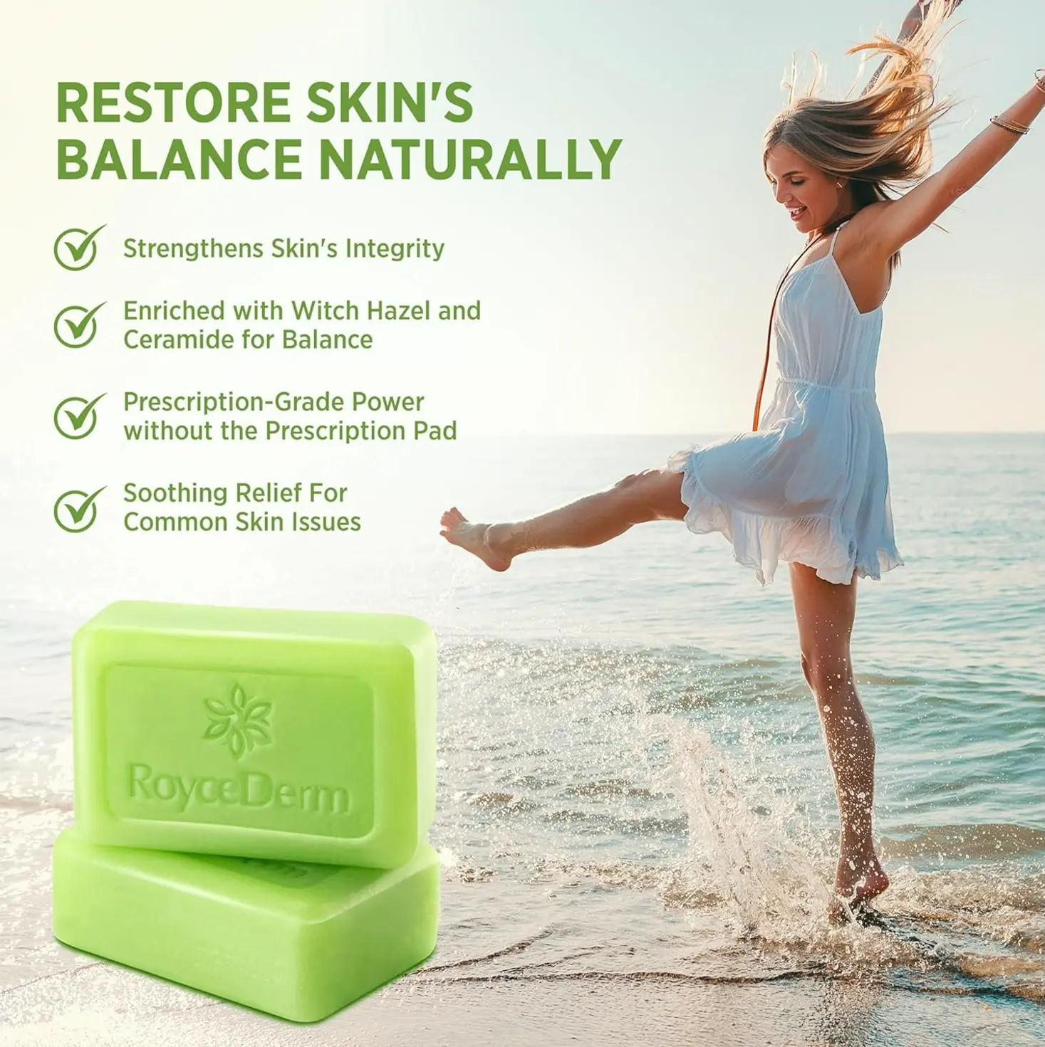 Roycederm Antifungal Tea Tree Cleanser: Face & Body Treatment