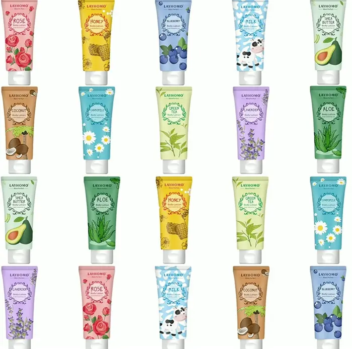 Set of 20 Mini Travel Lotions Moisturizers