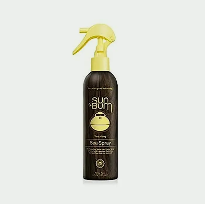 Seaside Bum Ocean Spray | Texturizing Saline Mister | Non-glossy Look | Sun Guard 6 FL OZ Bottle