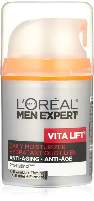 L'Oreal French Male Specialist Carbon Face Cleanser & Anti-Wrinkle Cream Set