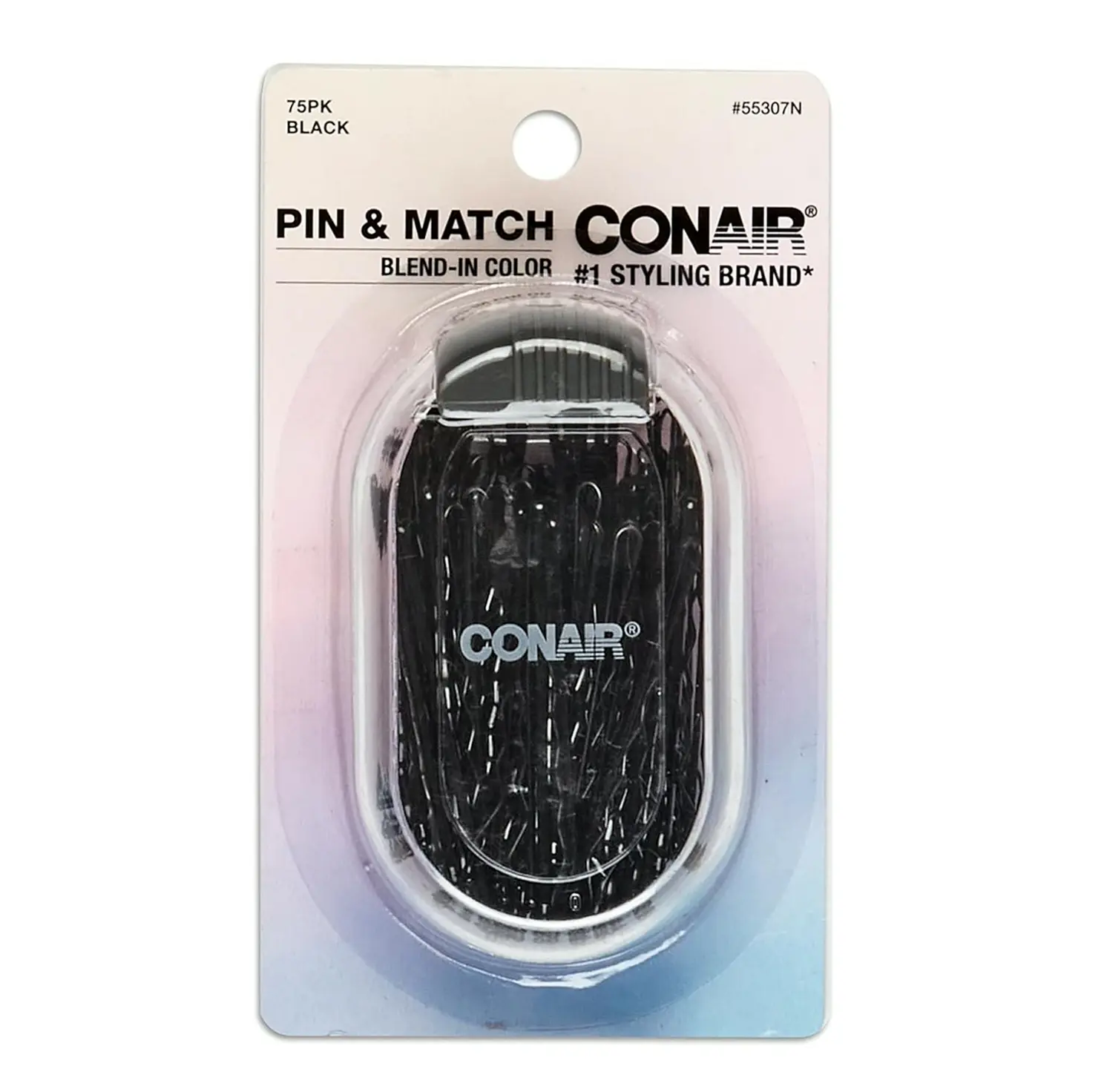 Conair Bobby Pins and Storage Container - 75 Count