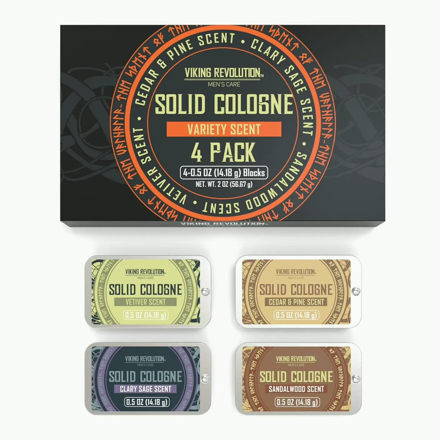 Viking Revolt Quad Solid Perfume for Men